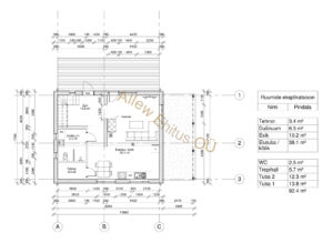 Allew Ehitus, maja AL-3
